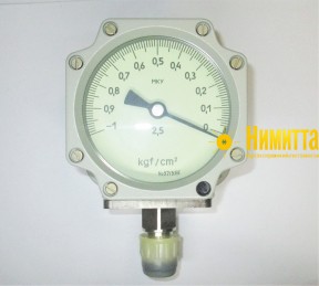 Мановакуумметр МКУ модель 1071 кл.2,5 -1+0 кгс/см² - 27591